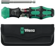 WERA Ratschenschraubendreher, Kraftform Kompakt 28 RA, 05051520001, 6-teilig