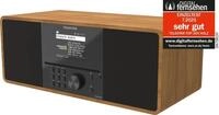 TELESTAR Digitalradio TOP 300, DAB+/UKW, Bluetooth, Holzoptik