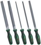 BOSCH Stahlfeilen-Set, 1600A02ZB0, 200 mm, 5-teilig