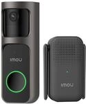 IMOU T&uuml;rsprechanlage Doorbell 2S Kit, Au&szlig;en, schwarz