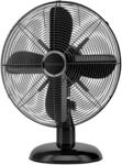 PROFI CARE Tischventilator PC-VL 3063 M, 30cm, Metall, schwarz, 35 W