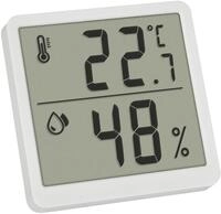 TFA Digitales Thermo-Hygrometer, 30.5059.02.02, wei&szlig;, 2 St&uuml;ck