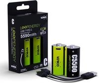 VERICO Li-Ion-Akku Loop Energy C Baby Akku 3.700 mAh, 2 St&uuml;ck