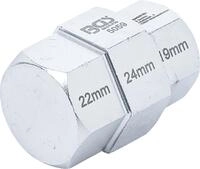 BGS TECHNIC Motorrad-Spezial-Einsatz, 5059, 19-22-24 mm
