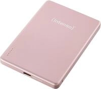 INTENSO Powerbank Magnetic Wireless, MW 5000, 5000 mAh, rose
