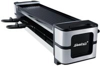STEBA Guss-Raclette RC 140, PFAS-freie keramikbeschichtete Grillplatte, 4 Pf&auml;nnchen