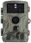 NEDIS Wildkamera WCAM180GN, 4K@10fps, 50 MP, No-Glow IR, IP65, 2,4" LCD