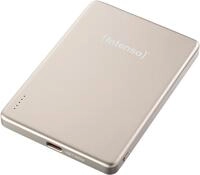 INTENSO Powerbank Magnetic Wireless, MW 5000, 5000 mAh, champange
