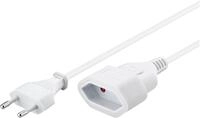 GOOBAY Euro-Verl&auml;ngerung, 5 m, wei&szlig;