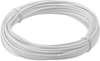 GOOBAY Kupferlitze 55046, 1x 0,14 mm&sup2;, isoliert, 10 m, wei&szlig;