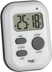 TFA Digitaler Timer und Stoppuhr, 38.2053.02, wei&szlig;