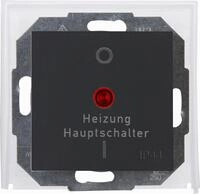 KOPP Heizungshauptschalter Athenis, anthrazit