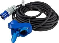 CHILITEC CEE-Verl&auml;ngerung 16A/3600W, 3-polig, 15 m, mit Steckdose