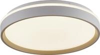 JUST LIGHT LED-Deckenleuchte 14277-39, 20W, CCT, 2700lm, IP20, wei&szlig;/sand