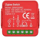 NEDIS Power Switch SmartLife, Einbaumodul, Doppelter Schalter