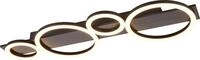REALITY LED-Deckenleuchte LUMOS, R64821109, 26,5W, 3100lm, 3000K, alu