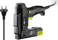 GOOBAY TOOLS 2in1 Elektrotacker-Set, 77820, mit 400 Tackernadeln und 100 N&auml;geln