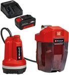 EINHELL Akku-Klarwasserpumpe GE-PP 18 RB Li + Starterset