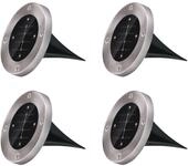 GRUNDIG Solar-Bodenspot, 4er-Set, 600mA, mit Erdspie&szlig;