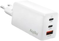 AQIILA USB-Lader Chargebird W3, 65 W, 3-fach, 2x USB-C, 1x USB-A