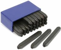 BGS TECHNIC Schlagbuchstaben-Satz, 4 mm