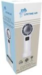 LIFETIME AIR USB-Handventilator, bladeless Design, 2000mAh, wei&szlig;