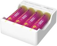 ANSMANN Lademodul Pure Power Set, 4&times; Mignon AA Akkus Typ 3500