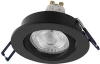 OSRAM LED-Einbauleuchte, GU10, 4,5W, 2700K, 400lm, warmwei&szlig;, IP20, schwarz,...