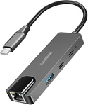 LOGILINK USB-C Hub UA0432 3Port 2,5G Gigabit Ethernet-Adapter