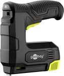GOOBAY TOOLS 2in1 Akku-Tacker, 77819, mit 2.000 Tackernadeln und 500 N&auml;geln