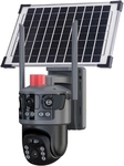 TECHNAXX Dual Kamera Outdoor TX-329, 4G, mit Solarmodul