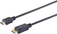 S-IMPULS DisplayPort 1.2 Adapterkabel HDMI-A 4K 3m