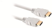 S-IMPULS HDMI-Kabel, HIGH SPEED WITH ETHERNET, 1,5 m, wei&szlig;