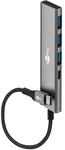 GOOBAY USB-C Hub 76562 Slim 4 Port USB-C auf USB-C/USB-A 5 Gbit/s