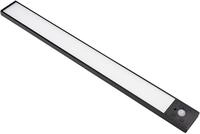 LUXULA LED-Schrankleuchte mit Bewegungsmelder, 3,3W, 120lm, CCT, IP20, schwarz,...