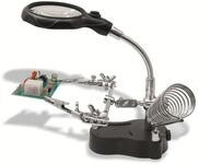 DONAU ELEKTRONIK Helfende Hand HH3, mit LED-Licht und Lupe
