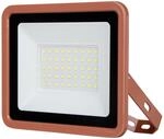 REV LED-Fluter Eco+, 30W, 6500K, 2550lm, kaltwei&szlig;, IP65, terracotta