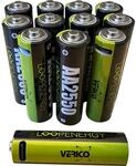 VERICO Li-Ion-Akku Loop Energy AA, mit USB-C Buchse, 12er Pack