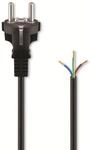 GOOBAY Schutzkontaktkabel NK 116 S-200, 2 m, schwarz