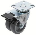 BGS TECHNIC Doppellenkrolle Kugelgelagert 81948, &Oslash; 75 mm, gebremst