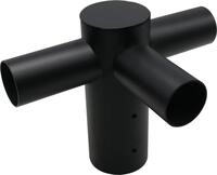 ENOVALITE Stra&szlig;enleuchten Adapter ELED900306, 3-fach, 80:60 mm, schwarz