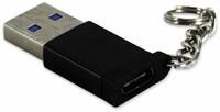 INTER-TECH USB3.0-Adapter Typ-C Buchse auf USB-A Stecker