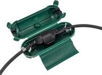 CHILITEC Sicherheits-Schutzbox f&uuml;r Kabel, IP44, 210x80 mm, gr&uuml;n