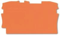 WAGO Abschluss- und Zwischenplatte, 2002-1292, orange
