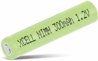 XCELL NiMH-Akku, Industriezelle, AAAA, Flat-Top, 39,3x8,5mm, 1,2V/300mAh