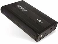 LOGILINK 8,9 cm (3,5") Festplatten-Geh&auml;use, USB 3.0 zu SATA, schwarz