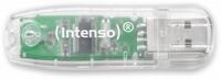 INTENSO USB-Stick Rainbow Line 3502480 USB 2.0 32GB transparent