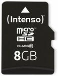 INTENSO MicroSDHC Card 3413460, 8 GB