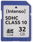 INTENSO SDHC Card 3411480, 32 GB, Class 10