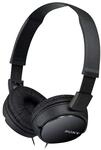 SONY On Ear Kopfh&ouml;rer MDRZX110, schwarz